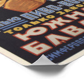 Poster Publicité de bière soviétique (Coin)