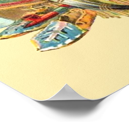 Poster Publicité de cigar Frontier (Coin)