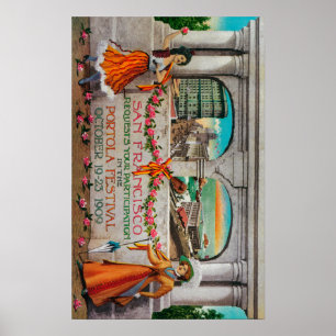 Poster Publicité de festival de Portola (femmes)