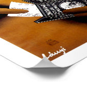 Poster Publicité de la cigarette Modiano (Coin)