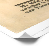 Poster Publicité de lutte contre la panthère et l'ours (1 (Coin)