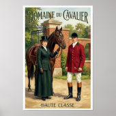 Poster Publicité de mode vintage des années 1920 (Devant)