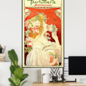 Poster Publicité de parfum 1897 (Bureau à domicile)