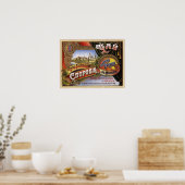 Poster Publicité de thé de l'Empire russe 1903 (Cuisine)