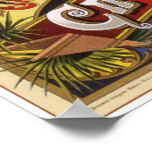 Poster Publicité de thé de l'Empire russe 1903 (Coin)