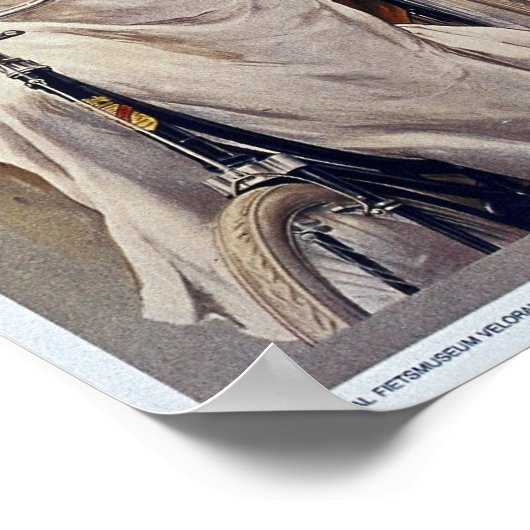 Poster Publicité de vélos Vintages (Coin)