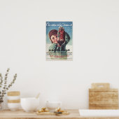 Poster Publicité des marchandises en conserve (Cuisine)
