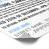 Poster Publicité d'événement People Connect, Speed Networ (Coin)