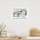 Poster Publicité du fabricant européen vintage (Cuisine)