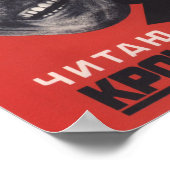 Poster Publicité du magazine soviétique (Coin)