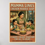 Poster Publicité emblématique des années 1960 (Devant)