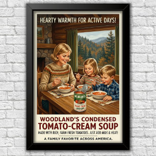 Poster Publicité emblématique des années 1960