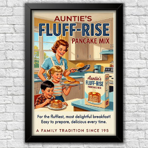 Poster Publicité emblématique des années 1960