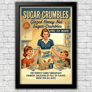 Poster Publicité emblématique des années 1960