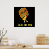 Poster Publicité Leonetto Cappiello Cognac Pelisson (Cuisine)
