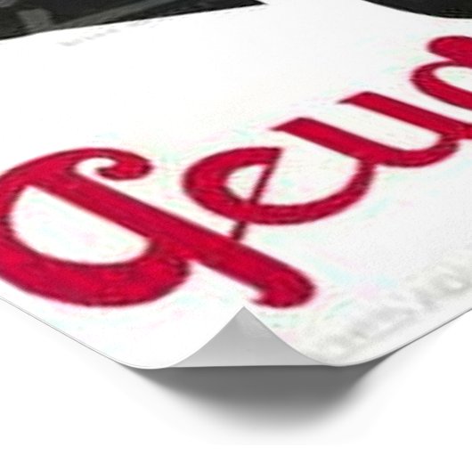 Poster Publicité Peugeot vintage 3 (Coin)