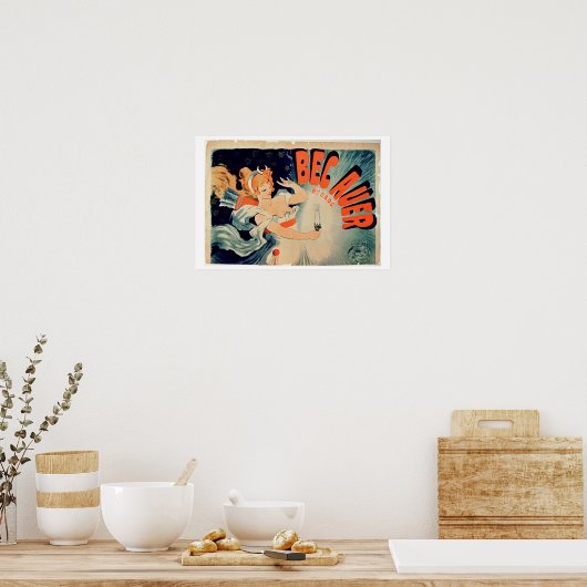 Poster Publicité pour 'Bec Auer' (litho couleur) (Cuisine)