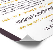 Poster Publicité pour fabricant de savon, de bougies et d (Coin)