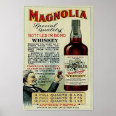 Poster Publicité pour le Whiskey Vintage (Devant)