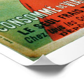 Poster Publicité pour 'L'Excellent Consum de Boeuf' (col (Coin)