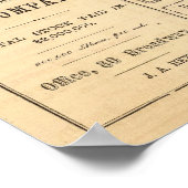 Poster Publicité pour l'huile (Coin)