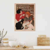 Poster - Publicité rétro sur le chocolat (Cuisine)