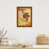 Poster Publicité scandinave vintage de cigar (Cuisine)