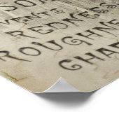 Poster Publicité sur le savon à poires (Coin)