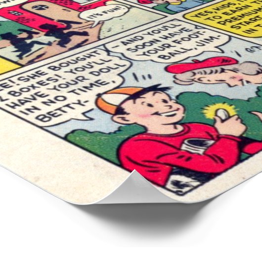 Poster Publicité vintage (Coin)