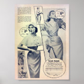 Poster Publicité vintage (Devant)