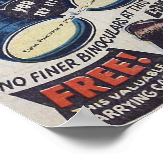 Poster Publicité vintage (Coin)