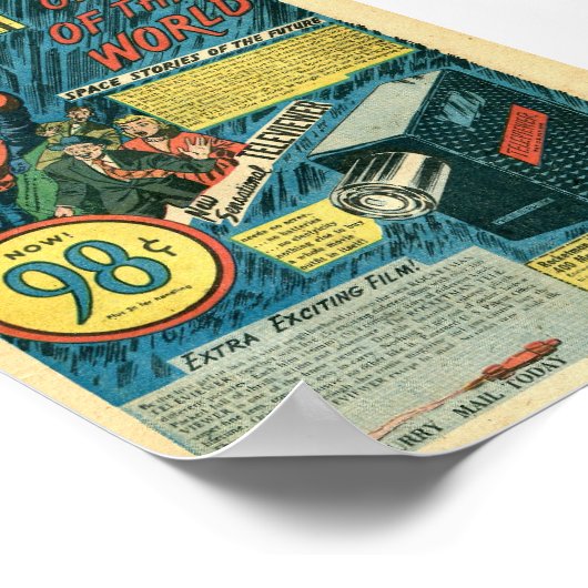 Poster Publicité vintage (Coin)