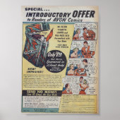 Poster Publicité vintage (Devant)