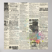 Poster publicité vintage (Devant)