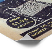 Poster Publicité vintage (Coin)