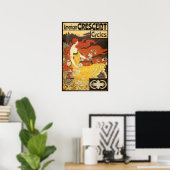Poster Publicité vintage American Crescent Cycles (Bureau à domicile)