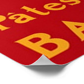 Poster Publicité vintage Baroni Pasta (Coin)