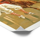 Poster Publicité vintage de bal (Coin)