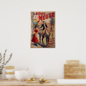 Poster Publicité vintage de bière (Cuisine)