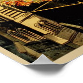 Poster Publicité vintage de cirque (Coin)