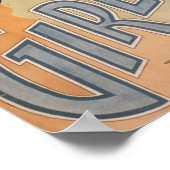 Poster Publicité vintage de cirque (Coin)