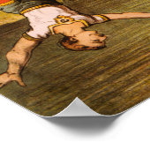 Poster Publicité vintage de cirque (Coin)