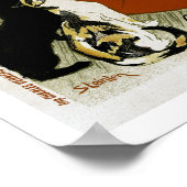 Poster Publicité vintage de lait en France (Coin)