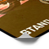 Poster Publicité vintage de moto allemande (Coin)