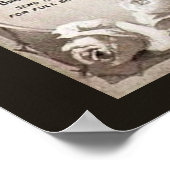 Poster Publicité vintage de savon Rose (Coin)