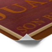 Poster Publicité vintage de voyage (Coin)