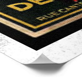 Poster Publicité vintage du tonneau de bière (Coin)