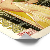 Poster Publicité vintage française Absinthe Robette Lady (Coin)