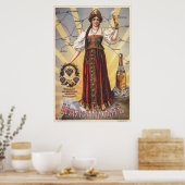 Poster Publicité vintage impériale russe (Cuisine)