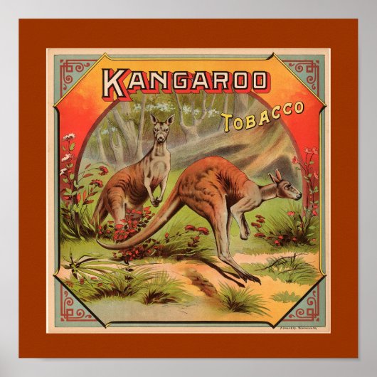 Poster Publicité vintage Kangaroo (Devant)